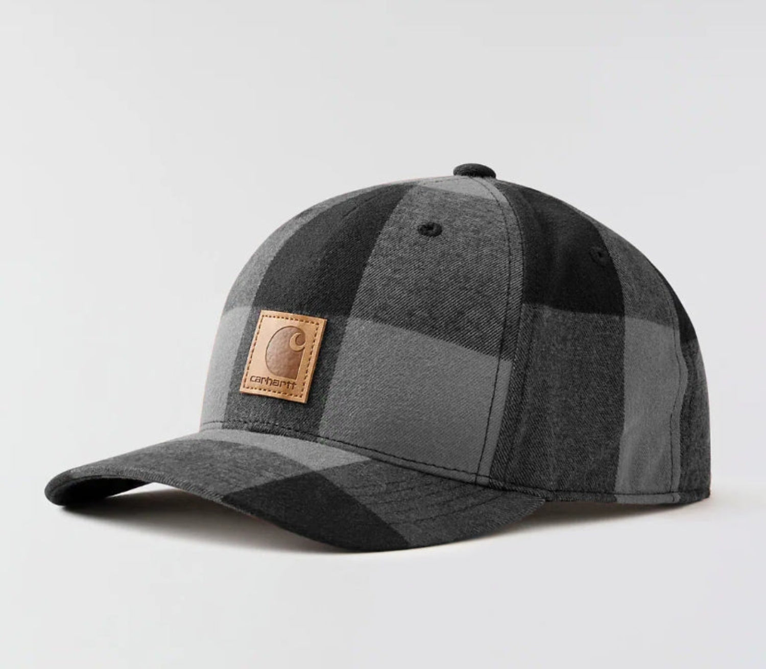 Carhartt Flannel Snapback Structured Logo Cap