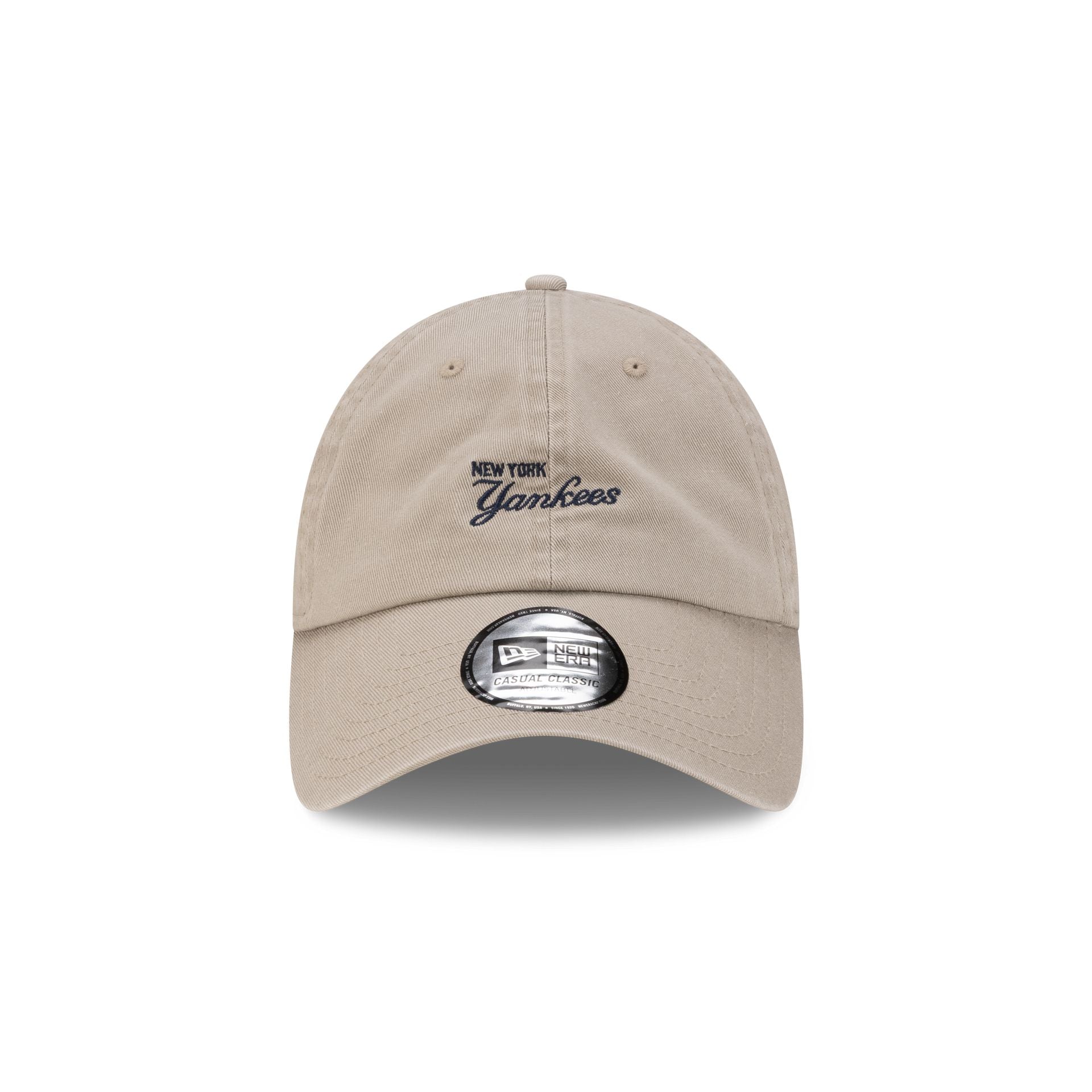 New York Yankees Script Pebble Casual Classic Adjustable Hat