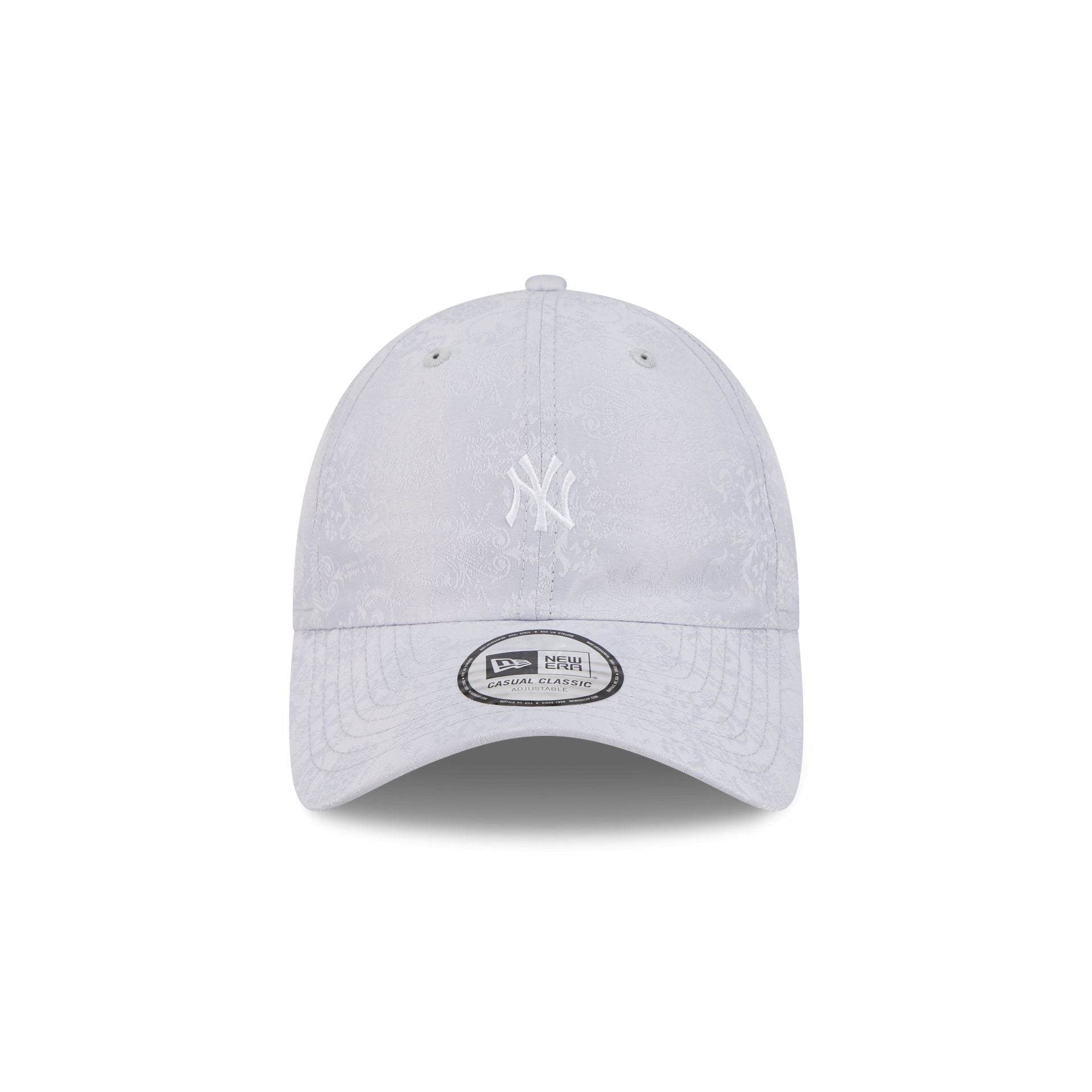 New York Yankees Vintage Satin Gray Casual Classic Adjustable Hat