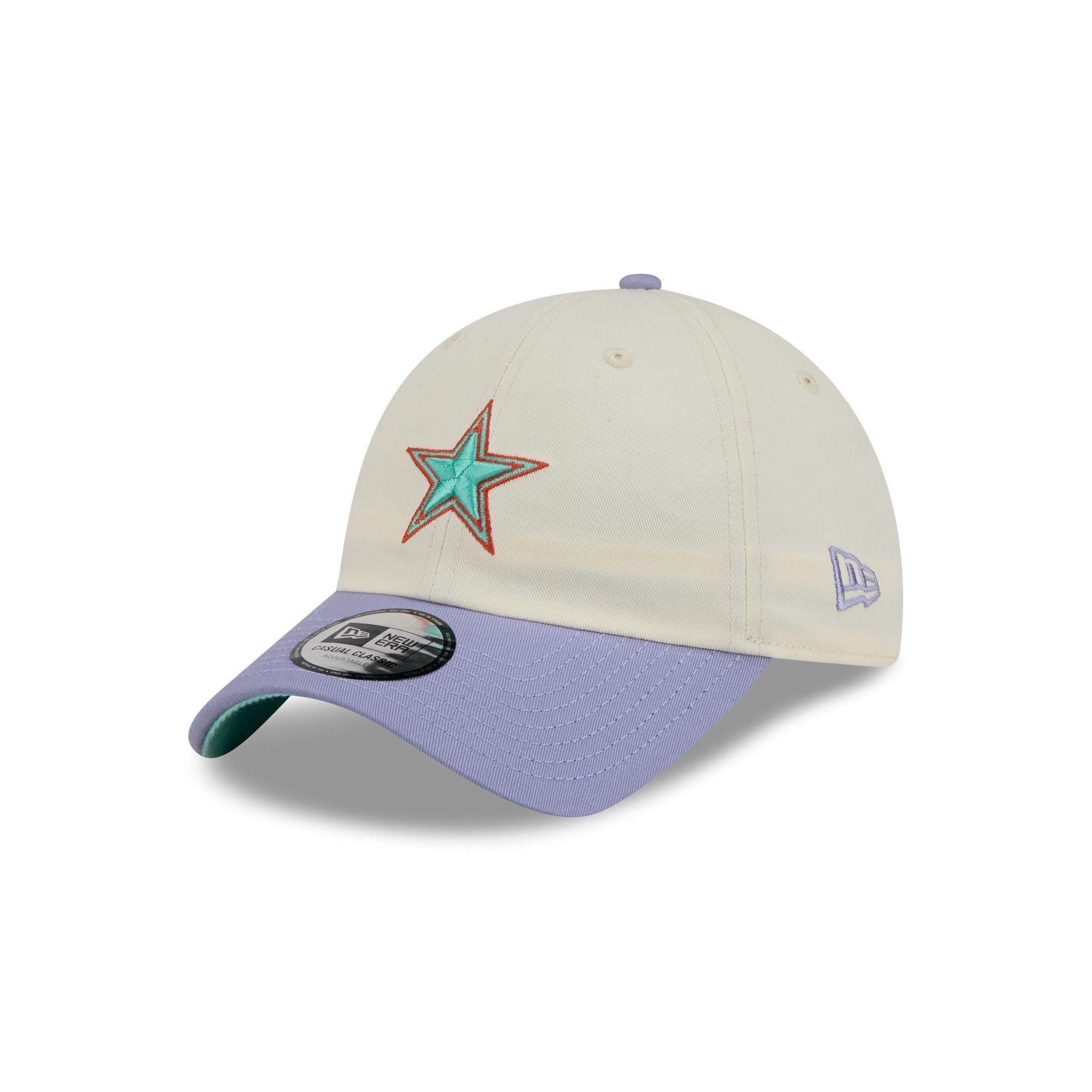 Dallas Cowboys Lavender Flowers Casual Classic Adjustable Hat