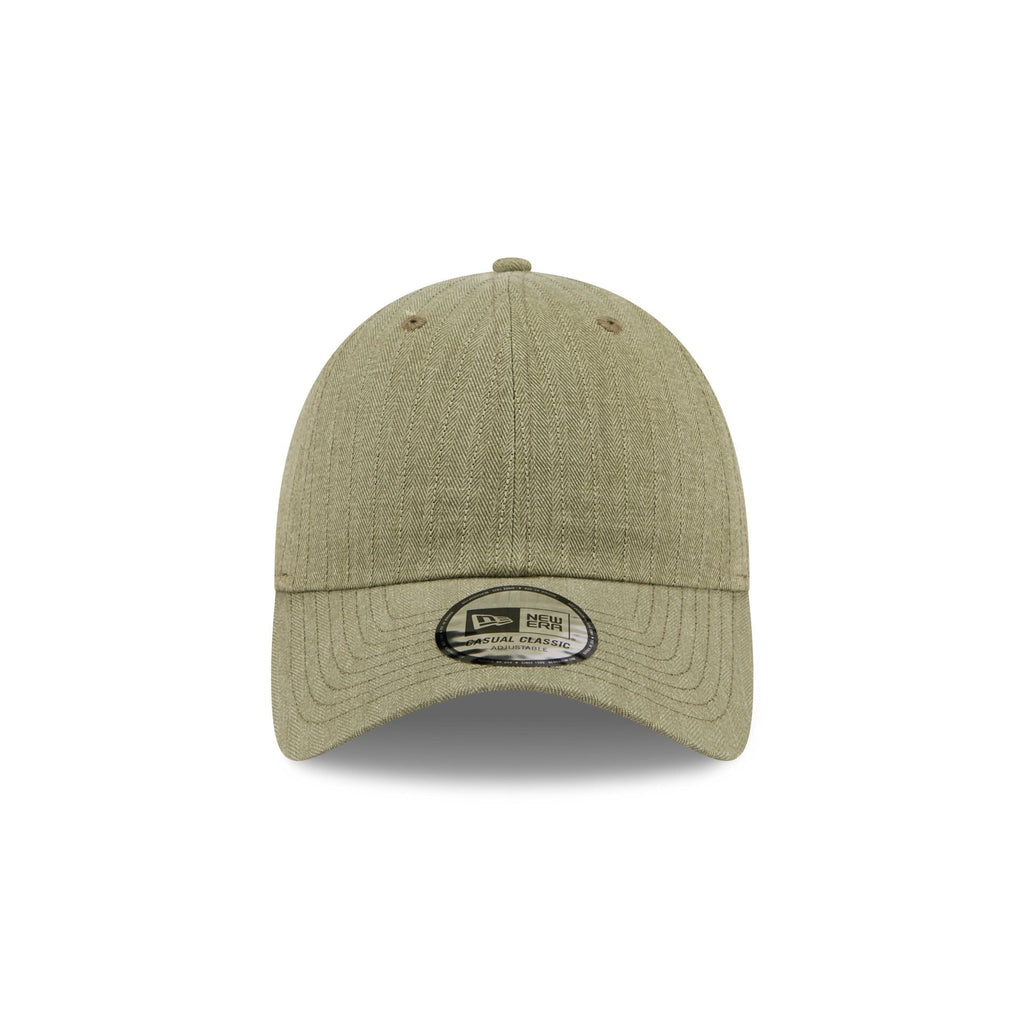 New Era Cap Herringbone New Olive Casual Classic Adjustable Hat